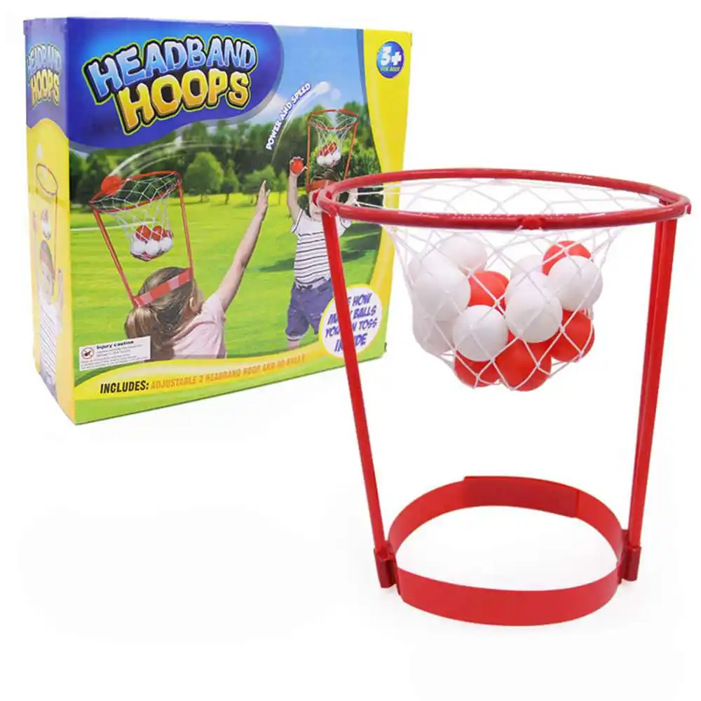 Head Hoop Basketball Headband Hoop Outdoor Parent-child Basketball Game Toys 