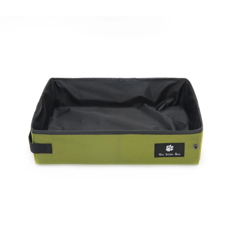 Idyllife Cat Bedpans Oxford Cloth Folding Litter Box Outdoor Basin for Kittens Waterproof Toilet Pet Supply Sandbox Cleaning Idyllife Cat Bedpans Oxford Cloth Folding Litter Box Outdoor Basin for Kittens Waterproof Toilet Pet Supply Sandbox Cleaning
