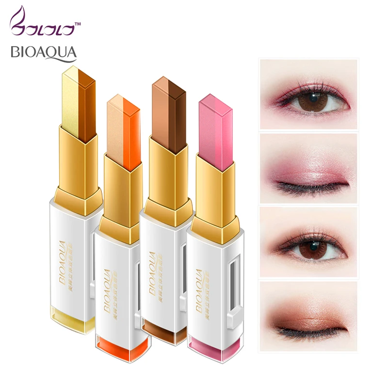 

Bioaqua Two-colors eye shadow,make up ,four different colors eyeliner stamp,maquiagem