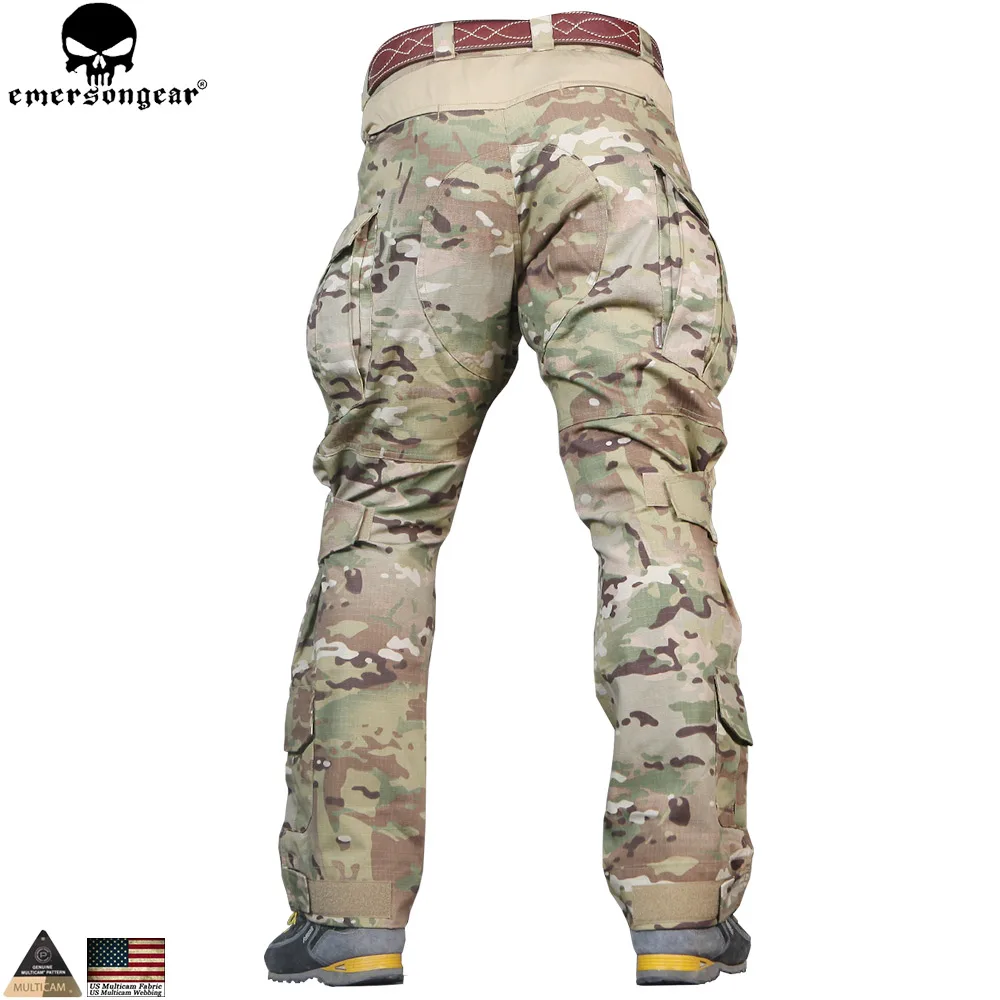 EMERSONGEAR G3 боевая униформа для страйкбола рубашка брюки с наколенниками военный
