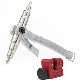 

ST - 22 Air Conditioner Manual Copper Pipe Tube Expander Soft Copper Pipe Tube Expander Tool with Tubing Slice Cutter