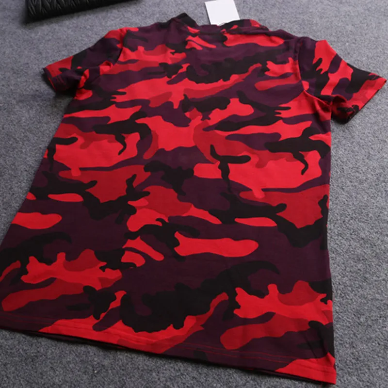 red camo shirt womens