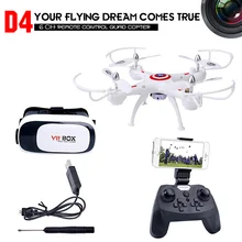 RC Drone with Camera HD 0.3MP/2.0MP RC Quadcopter 2.4Ghz Quadrocopter FPV Racing Helicopter Remote Control Dron Toys Dwi D4
