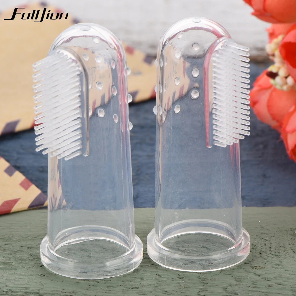 baby toothbrush teether montessori silicone kids full boy girl care children teeth nick Clear Massage Soft Silicone Finger