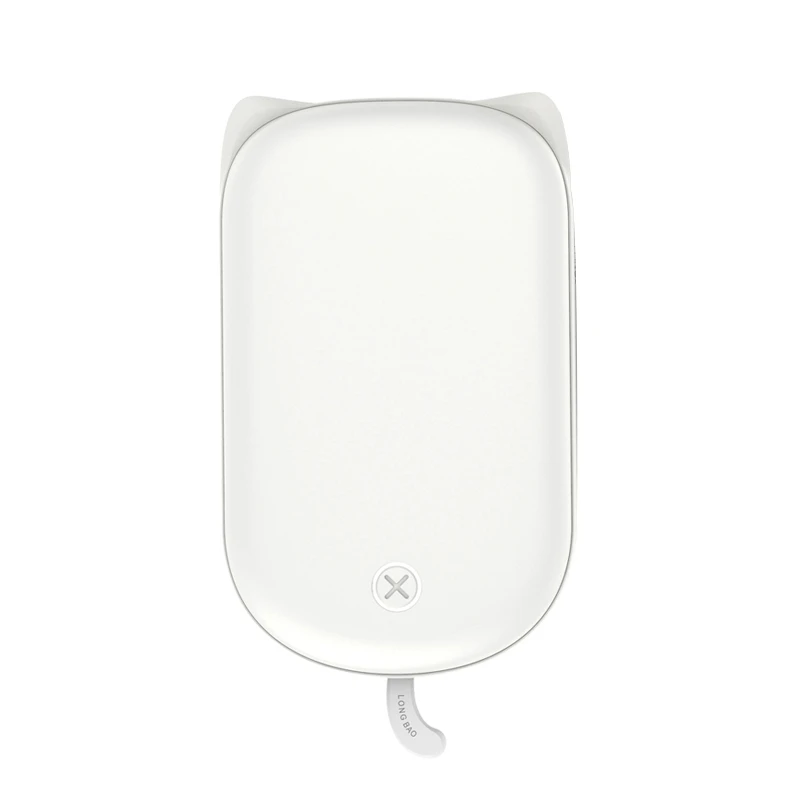  2 en 1 lindo calentador de manos eléctrico USB calentador recargable 9000mAH banco de energía 5V Mi