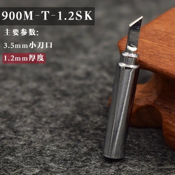 

5 pcs /lot Lead-free solder Iron tip 900M-T-1.2SK for hakko 936 saike 909 aoyue Lukey 852D soldering rework station