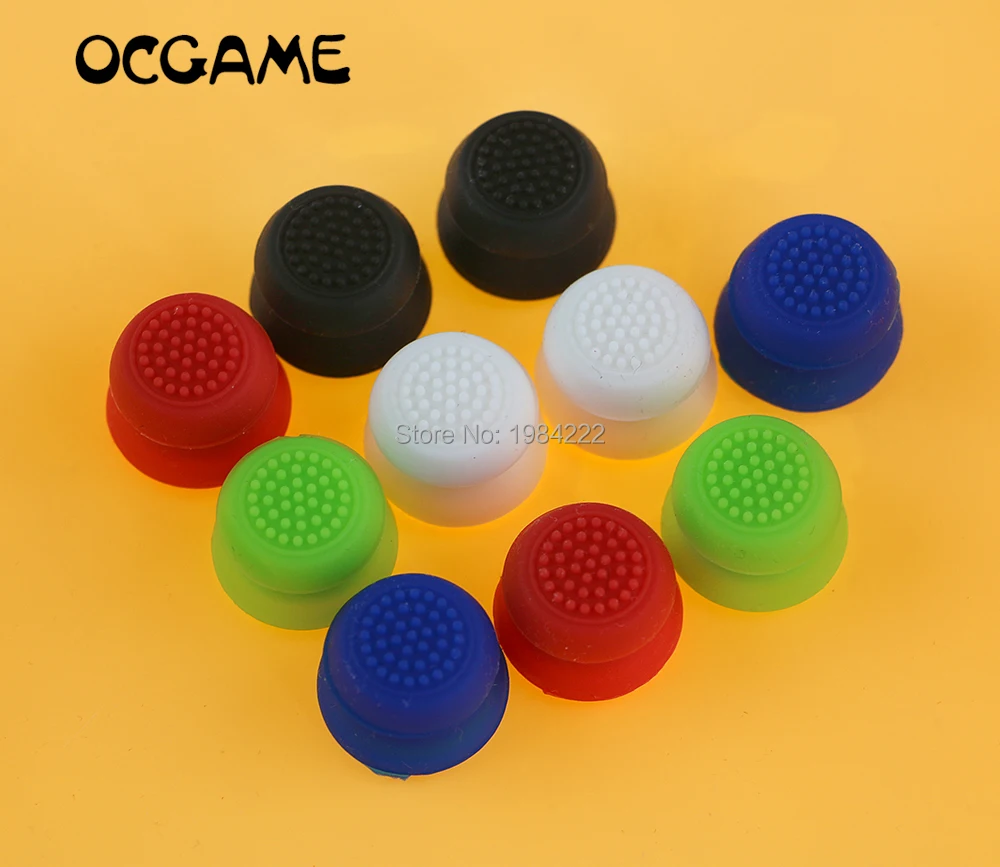 Высококачественные силиконовые аналоговые ручки OCGAME 100 шт./лот дополнительная