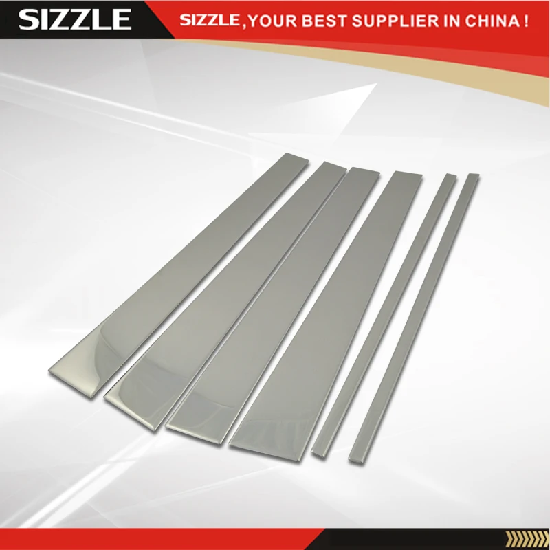 

Expedition 1997-2007 Stainless Steel Car Door Pillar Post Trim 6pcs