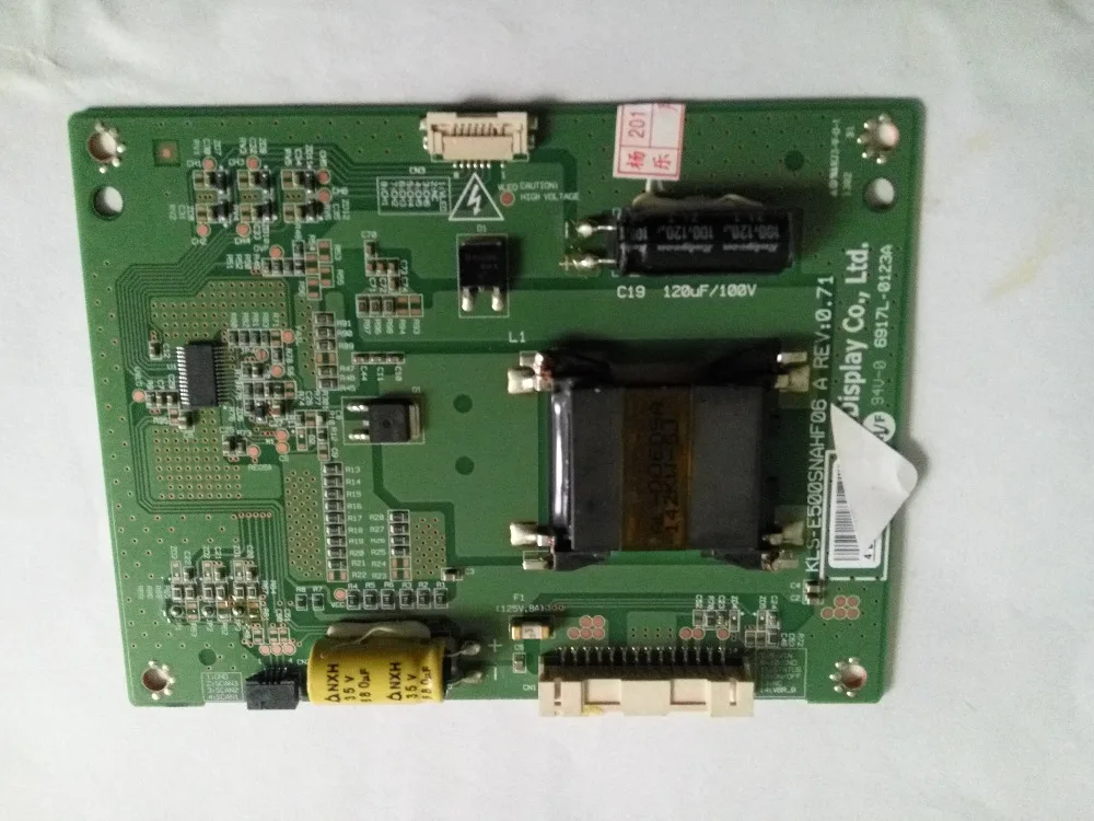 

6917L-0123A high voltage Logic board FOR connect with KLS-E500SNAHF06 A REV:0.71 T-CON connect board