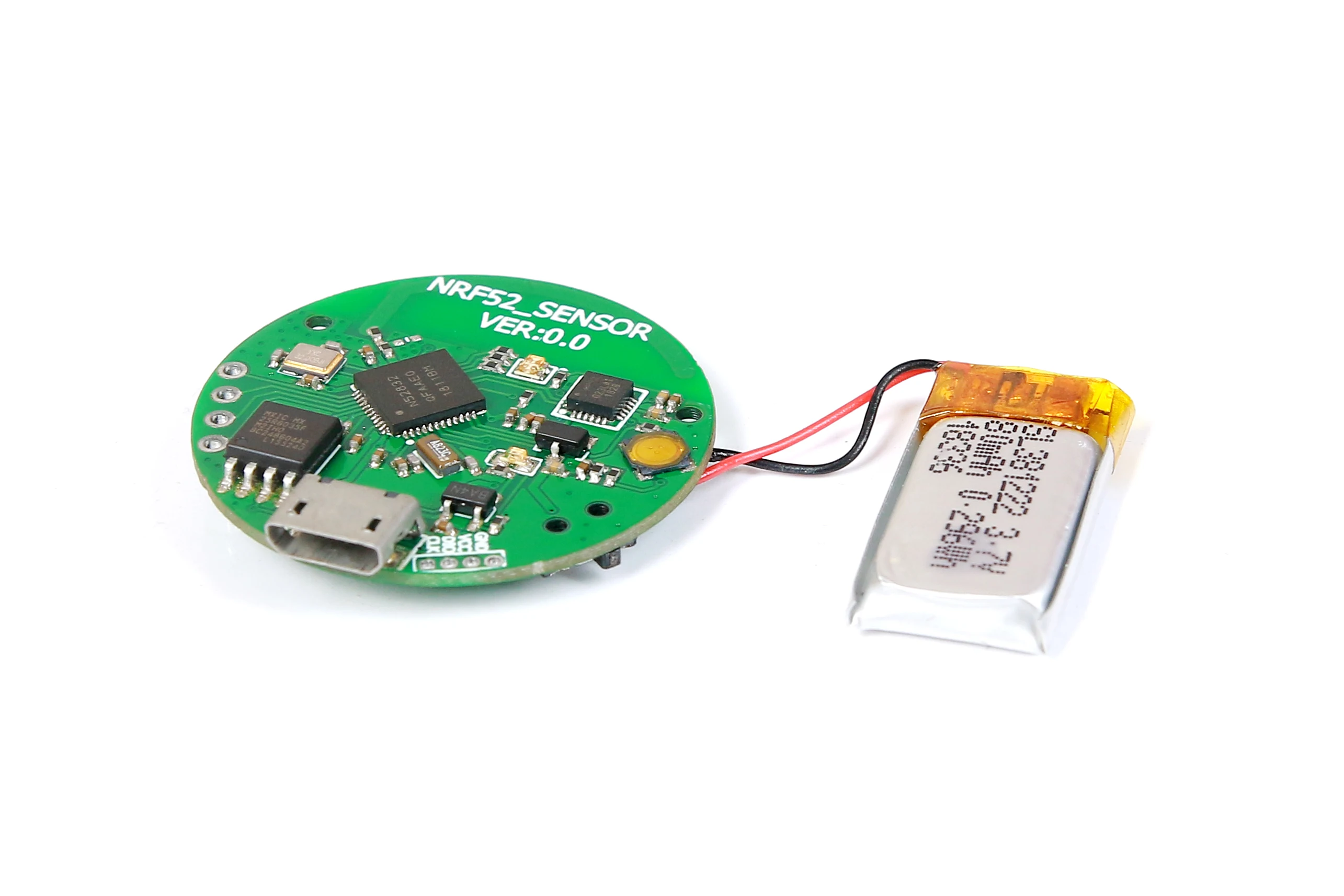 Макетная плата NRF52832 52810 с ручным кольцом совместимая Bluetooth 4.04.1BLE 9-осевой датчик