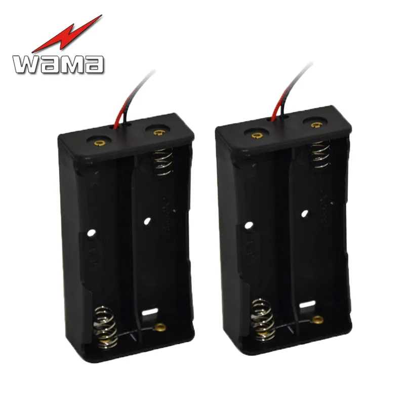 2 шт. пластиковые зажимы для зарядки аккумуляторов 18650 в 7 4 мм|battery slot|slot 18650box charge |