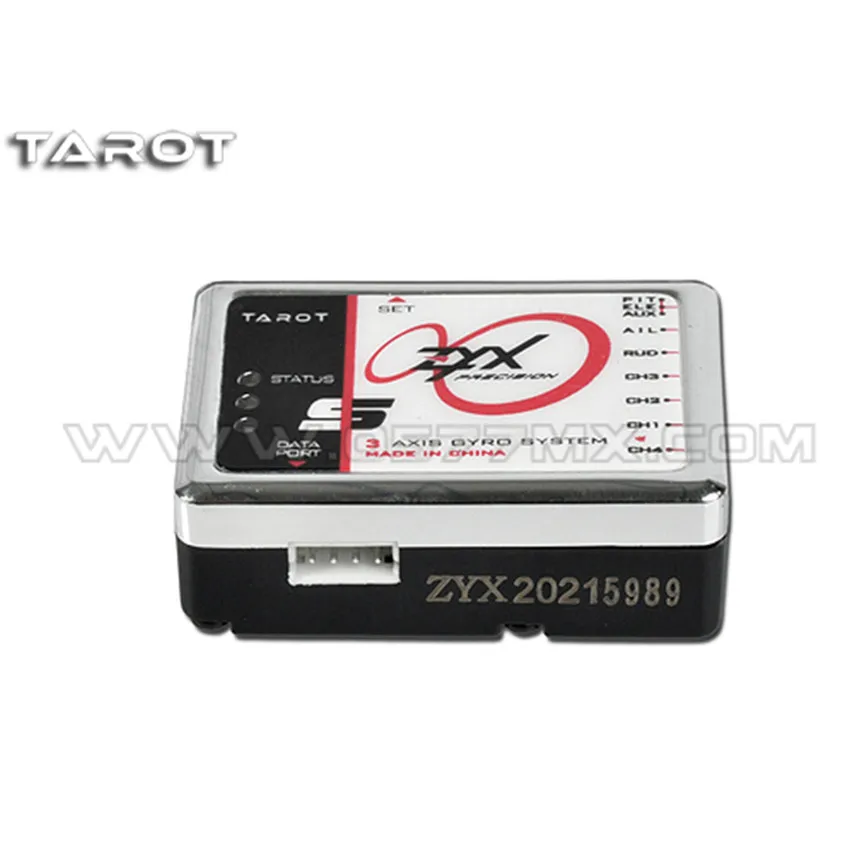 

Tarot-RC ZYX-S 3-axis gyroscope ZYX08 Lightweight balanceless wing system for all 200-700 class engines or electric helicopters