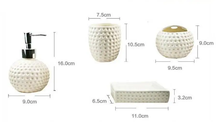5pcs/set Red Wedding Gifts China Black, white Thread floral patterns Ceramics Bathroom Bathroom accessories toothbrush holder 5pcs/set Red Wedding Gifts China Black, white Thread floral patterns Ceramics Bathroom Bathroom accessories toothbrush holder