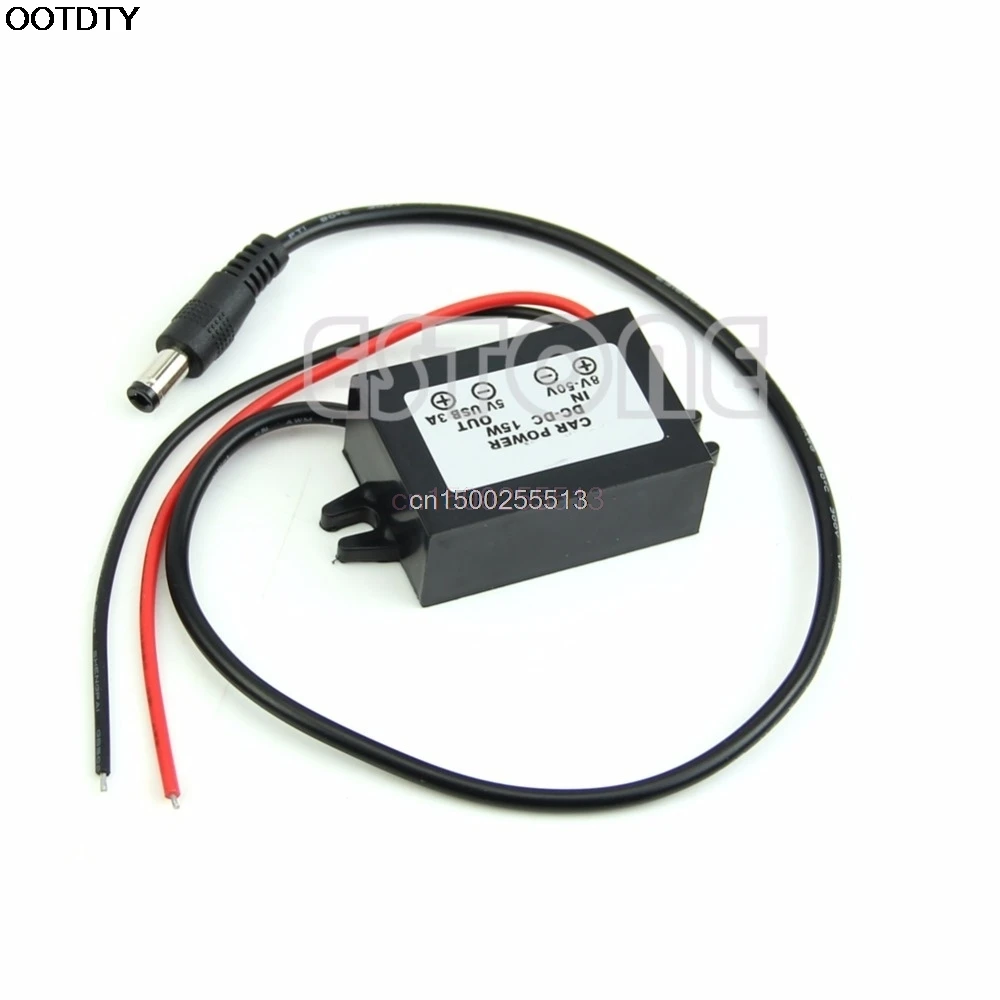 

8-50V 12V/24V/36V to 5V OUTPUT DC-DC buck Converter step down power Module