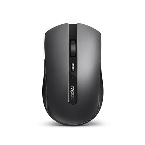 Rapoo 7200 P 5 Г Беспроводная Мышь Эргономичный 6D Программируемый Оптический Двигатель Gaming Mouse для Ноутбуков Настольных Пк и ПК - Цвет: Dark grey 7200M