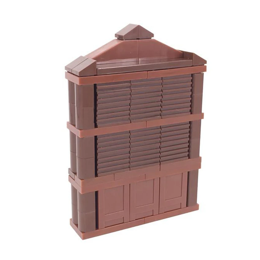 Boockshelf Bookcase Building Blocks City Home Office MOC Accessories Legoingly Book Showing Case Bricks Parts DIY Baby Kids Toys (6)