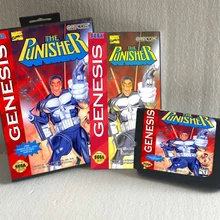 Каратель 16 бит sega MD игровая карта в коробке с руководством для sega Mega Drive для Genesis