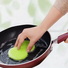 Magic Cleaning Brushes Silicone Dish Bowl Scouring Pad Pot Pan Easy to clean Wash Brushes Cleaning Brushes Kitchen #L