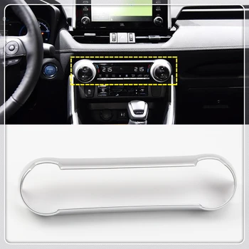 

For Toyota RAV4 2019 2020 Car Styling Interior Air Condition AC Switch Frame Cover Trim ABS Matte Auto Accessories