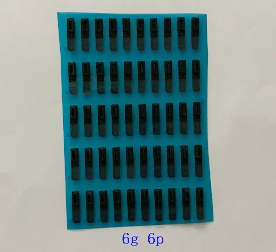 

50pcs/lot For iPhone 6 & 6 Plus Adhesive Earpiece Ear Speaker Anti Dust Screen Grill Mesh with Rubber Gasket
