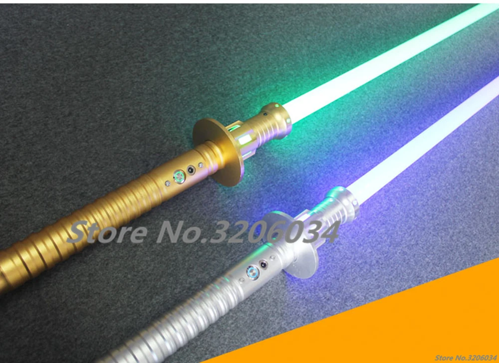 Lightsaber Children's Toy War Light Sword Metal Gift Collection Laser Sword Sound Emitting Light Boy Cosplay Toys  (3)