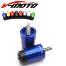 Для YAMAHA R15 индийская версия 2011 2012 2013 аксессуары для мотоциклов 7/8 ''22 мм рукоятки «Грипсы» крышки бара концевые заглушки