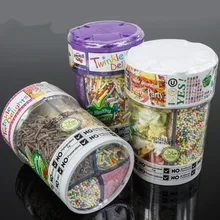 Красочный мультфильм декоративные сахар/цветные бусины/Цветные иглы/пентаграмма конфеты пончики леденцы/торт декоративные конфеты