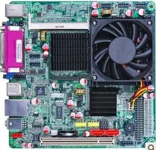 Itx945 Motherboard Plate Thread 2G 6com 5 Serial lvds Mini Embedded Industrial Motherboard