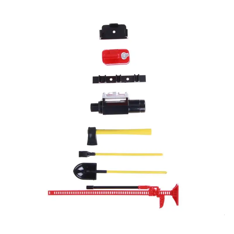 

6pcs Scale RC Rock Crawler Accessory Tool Set For for 1:10 RC Rock Crawler Assembly Accessory Tool Set Crawler Play House Toys