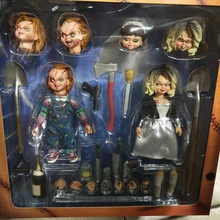 Ultimate Chucky 10cm 4 Doll Child's Play Bride of Chucky Good Guys Action Figure PVC With original box майка борцовка print bar good guys