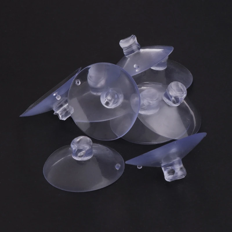 Новая модель 10 шт. аквариум для присоски для iPhone 4/6 мм воздушной линии трубы провод держатель для домашних животных