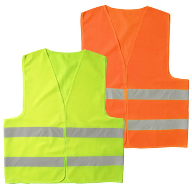 New Hot Reflective Vest Workwear Provides High Visibility Day Night Running Cycle Warning Child Safety Vest