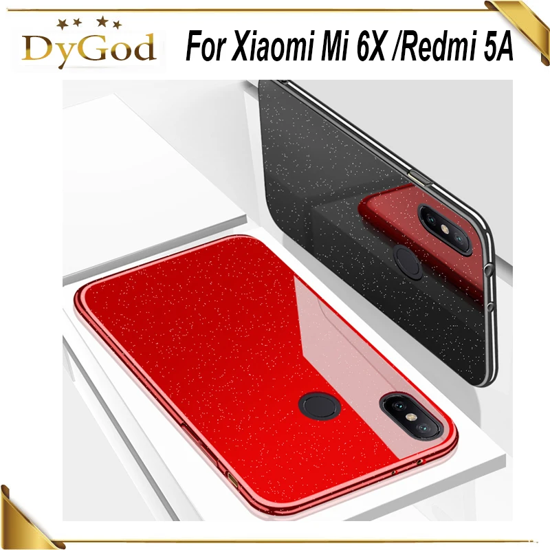 DyGod Новое поступление для Xiaomi mi 6X Глянцевая Жесткий корпус протектор задняя