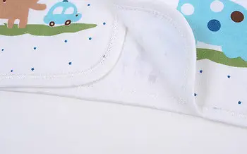0-3M Baby Clothes set  Newborn Boys Girls Soft Underwear Animal Print Shirt and Pants Cotton clothing 5 pcs 5