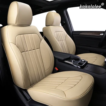 

kokololee Custom Leather car seat covers For Hyundai Veloster LAFESTA Coupe Azera Grand SantaFe Veracruz Equus Rohens car seats