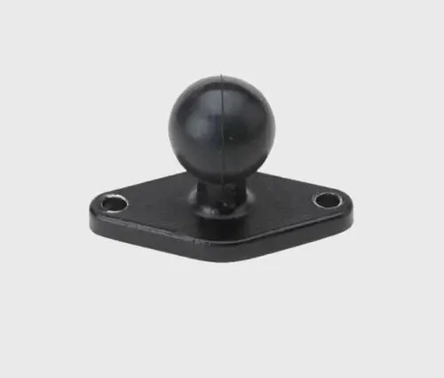 1'' Inch ( 25mm ) Ball Adapter w/ Diamond Plate Compatible for RAM Mounts for Garmin ZUMO Plate for Gopro Camera & Smartphones 