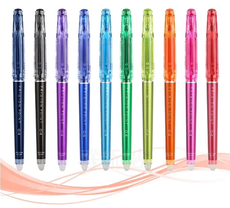 Pilot Pen FRIXION LF 22P4 стираемая гелевая ручка с иглой 0 4 мм Япония|pilot pen frixion|pen needlepen frixion |