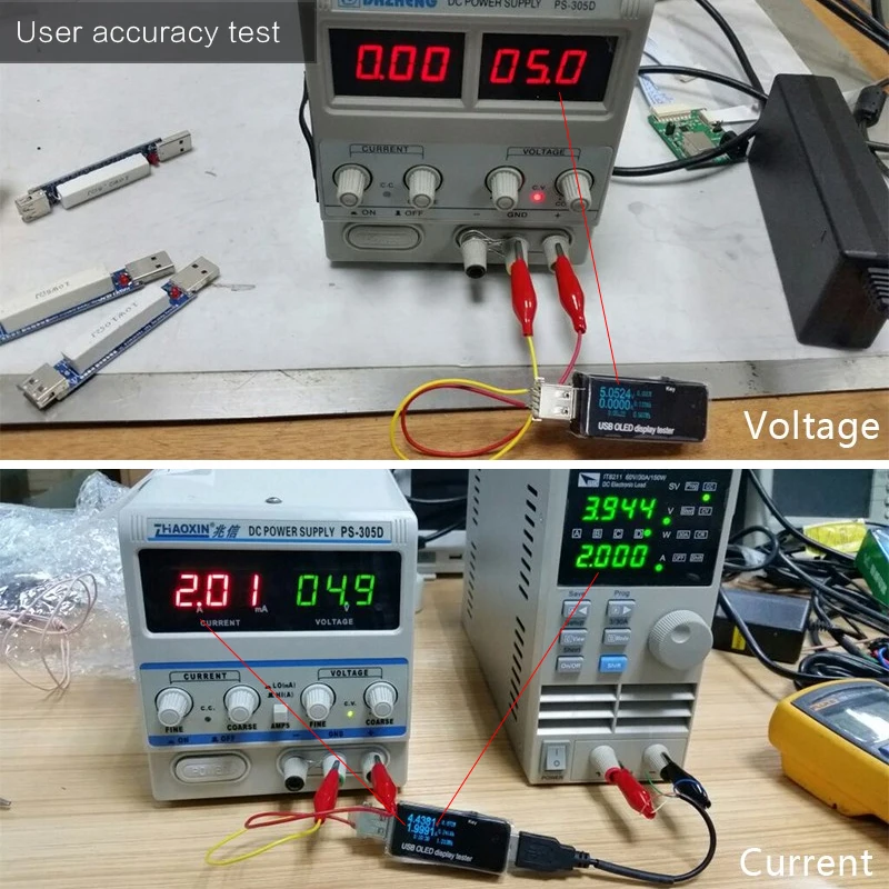 Светодиодный USB тестер 128x64 Вольтметр постоянного тока измерители напряжения