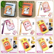 Himouto! Umaru-Chan Doma umaru Лолита молния PU Косплэй реквизит кожаный мультфильм Кошелек Moneybag короткая бумажник кошелек