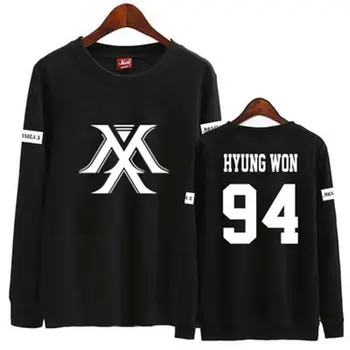 

ALLKPOPER Kpop Monsta X Sweatershirt crewnecks YOOKIHYUN Hoodie WONHO The Clan 2.5 Part.1 Lost Sweatershirts fans support