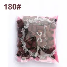 Nail Art Drill Professional Electric Manicure Drill 180# 100pcs/pack Drill Bits Sanding Band Accessory Nail Salon Nail Art Tools