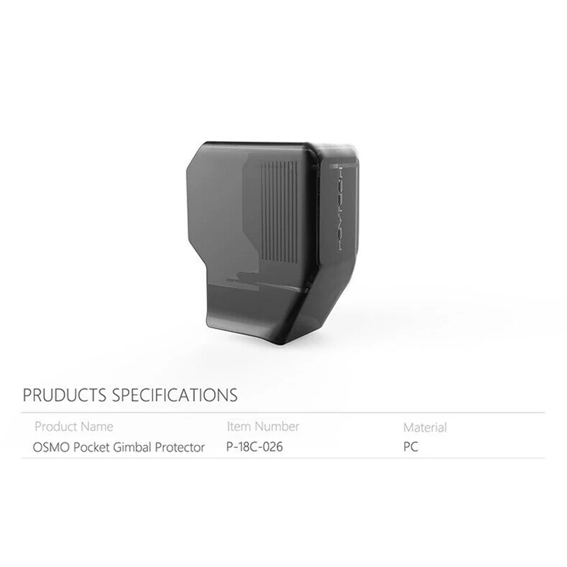 PGYTECH Осмо карман Gimbal Камера чехол Крышка объектива Кепки для DJI Осмо карман Запчасти аксессуары