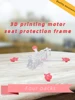 Boîtier de Protection pour moteur, 4 pièces, imprimé en 3D, housse de Protection pour siège moteur, Anti-explosion pour Drone Geprc Mark2 GEP-Mark2 cadre FPV Racer ► Photo 2/6