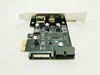 Pci-express-carte d'extension PCIe vers USB 3.1 type-c vers USB-C, 2,4a, chargeur rapide, 19 broches, mineur avant ► Photo 3/6