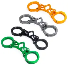 Green/Gold/Titanium/Black CNC Aluminum Front Fork Bracket CNC Shock Absorber Damper Balance Brace for 2017 Kawasaki Z650 Green/Gold/Titanium/Black CNC Aluminum Front Fork Bracket CNC Shock Absorber Damper Balance Brace for 2017 Kawasaki Z650