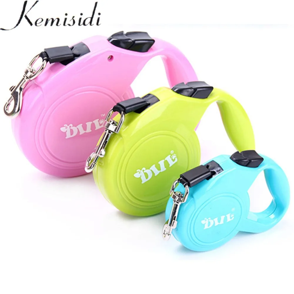 

KEMISIDI Automatic Traction Specification Retractable Leashes Dog Chain Small Medium And Large Dogs Pulling Rope Free Shipping