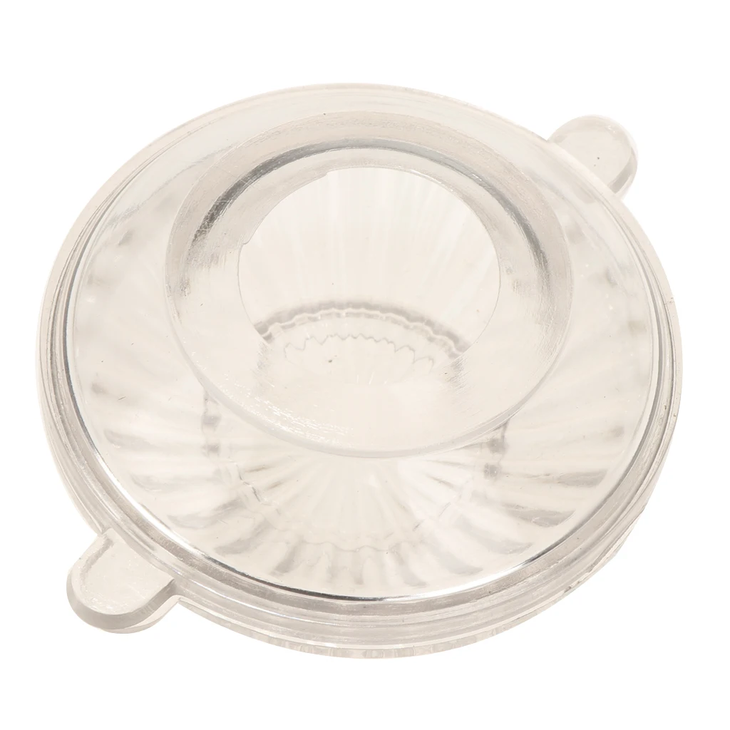 Plastic Clear Flat Round Shape Candle Mould Soap Mold for Handmade Candle Making DIY Craft
