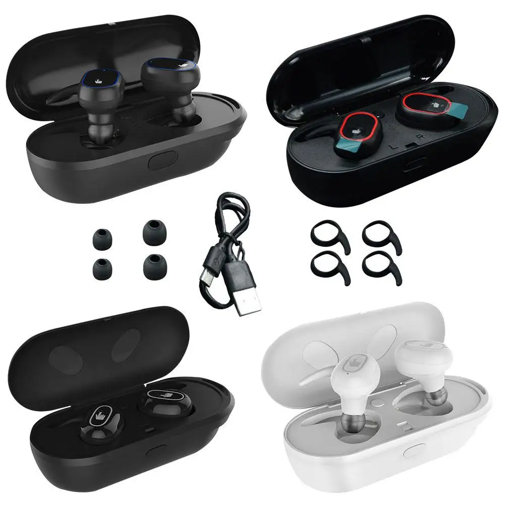 

Wireless Bluetooth Headset TWS High Sound Quality Portable Noise Reduction Stereo Touch Waterproof Motion With Charging Box