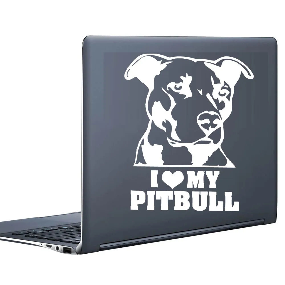 Aliexpress.com : Buy I Love My Pitbull Computer Stickers