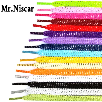 Mr.Niscar 1 Pair 110cm Silver Colorful Flat Shoe Laces Daily Party Camping Shoelaces for Women Shoes Rope Shoe Laces Strings
Mr.Niscar 1 Pair 110cm Silver Colorful Flat Shoe Laces Daily Party Camping Shoelaces for Women Shoes Rope Shoe Laces Strings